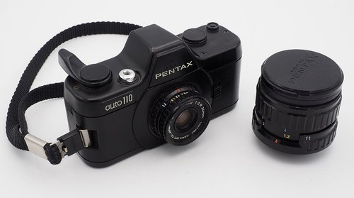 Pentax 110 film camera 24mm - pentax,